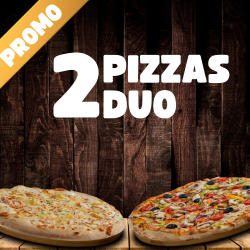 2 Pizzas Duo